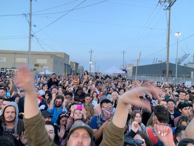 The Joyous Crowd at the San Francisco Concert