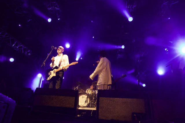 Mick Jones Rocks Coachella Concert Stage with Guitar Performance