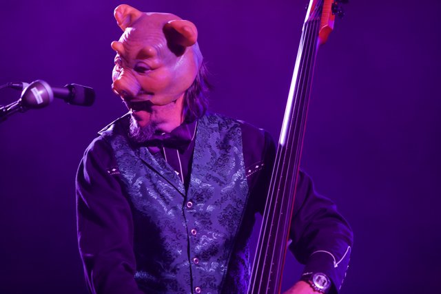 Pig-Man Bassist Rocks the Crowd at Coachella
