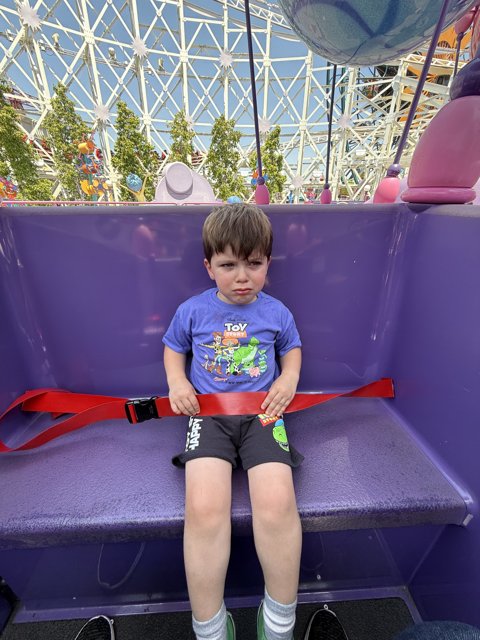 A Moment of Contemplation in a Whirl of Fun