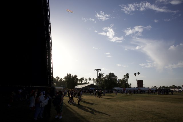 Sunset Silhouettes at Coachella 2024