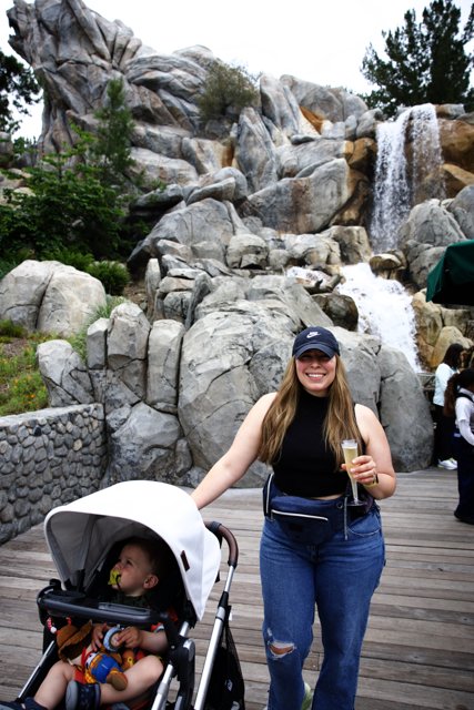Magical Waterfall Adventure at Disneyland