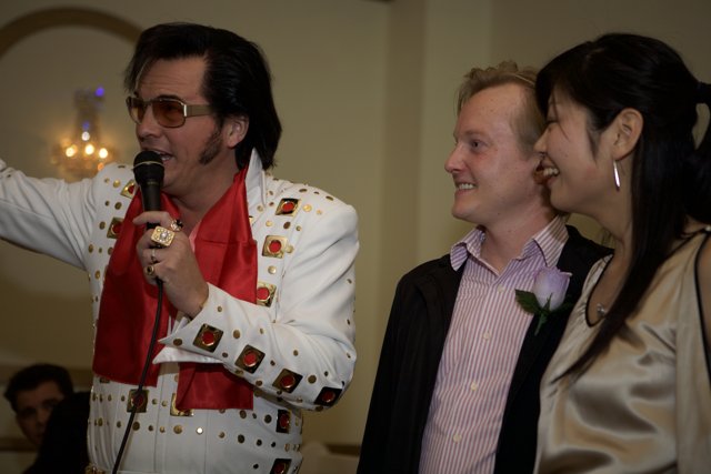 Elvis Presley Performs at Wakkako Wedding Reception