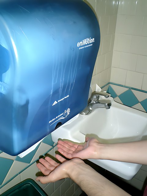 Hand Dryer in Coachella Bathroom