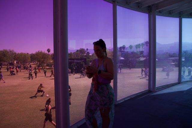 A Moment of Reflection at Coachella 2024