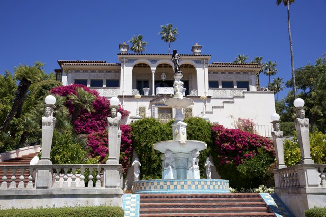 Sunlit Serenity at Hearst Castle