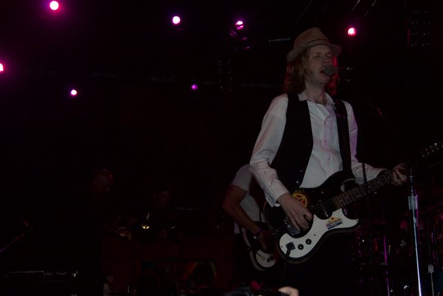 Beck Rocks the Crowd with his Guitar Skills
