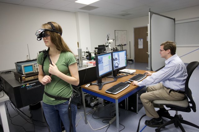 Virtual Reality Testing in a Lab