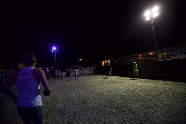 Nighttime Baseball