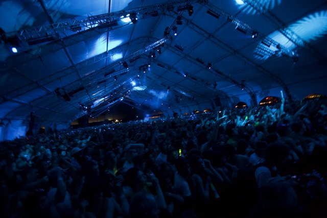Blue Lights and An Electric Crowd at Coachella 2008