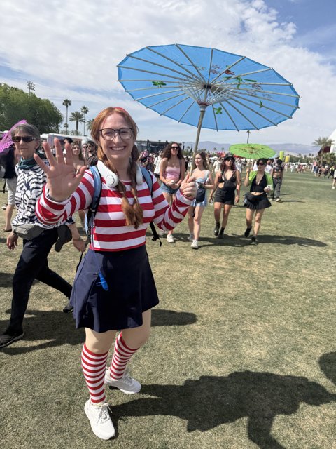 Vibrant Day at the Festival