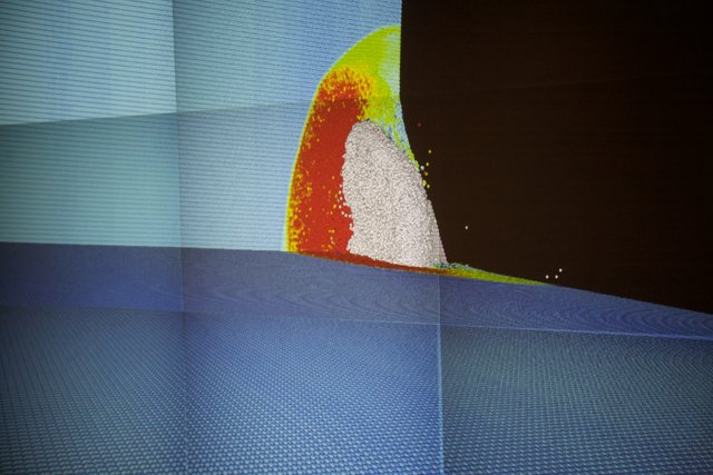 Wave Simulation: A Modern Art Masterpiece