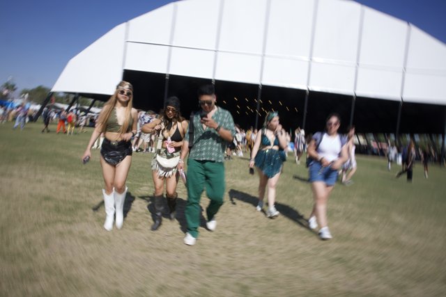 Festival Fervor: A Blurry Snapshot at Coachella 2024