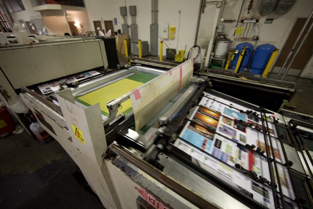 Advanced Printing Technology in Factory