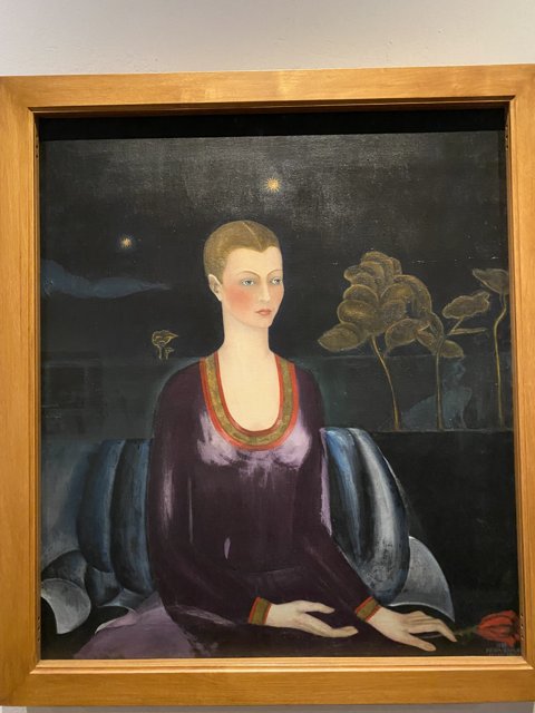 Portrait of a Woman in a Chair