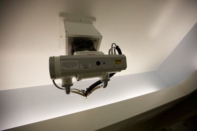 Ceiling Mounted Projector in USC Medical Center
