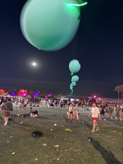 Nightlife Under the Moonlight