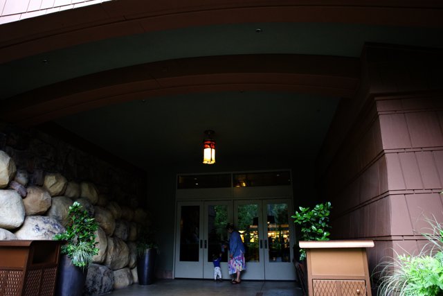 Magical Entryway to Disneyland Hotel