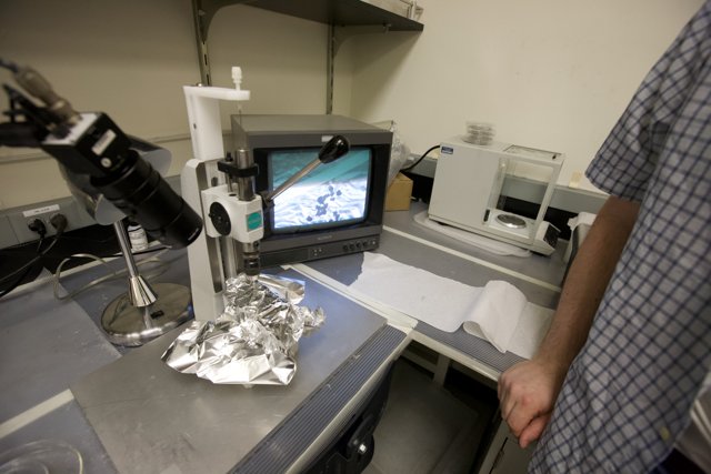 Analyzing Computer Screens through Microscopes