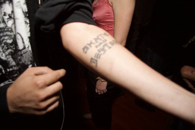 Tattooed Arm