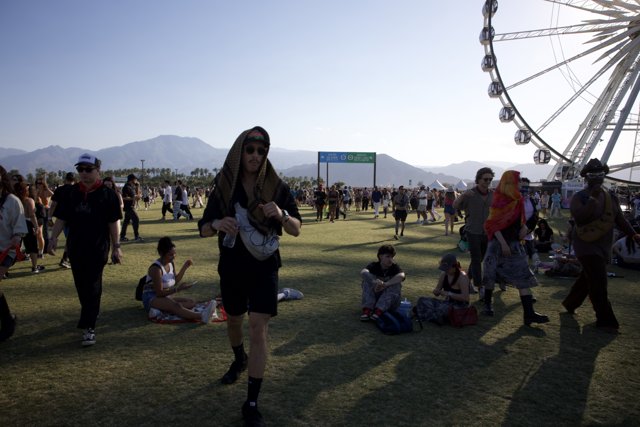 Vibrant Vibes: Fashion Parade at Coachella 2024