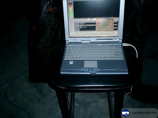 Laptop on Table