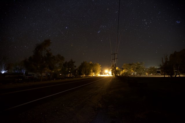 Starry Night on the Nipton Road