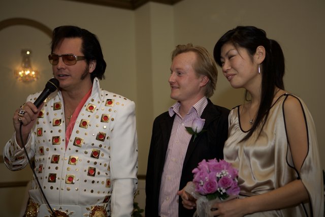 The King at Wakakko Wedding Reception