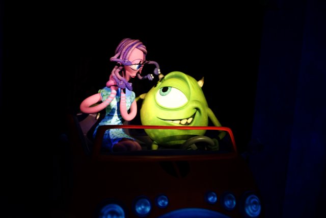 Magical Moments at Monsters Inc Ride
