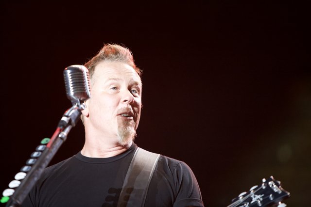James Hetfield Electrifying the Crowd with Metallica Live Album