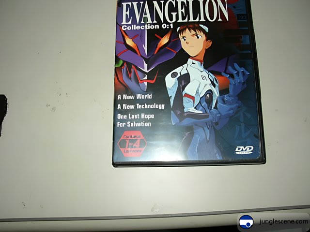 Evangelion DVD signed by Kei Toume