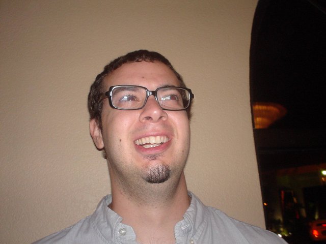 Happy Dave in Glasses