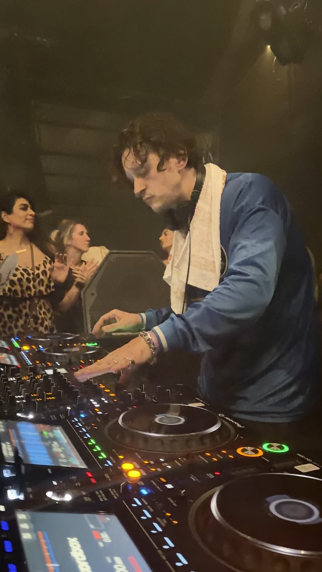 DJ Performing at London Nightclub Event