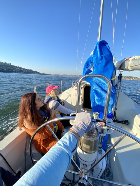 Sailing on Richardson Bay