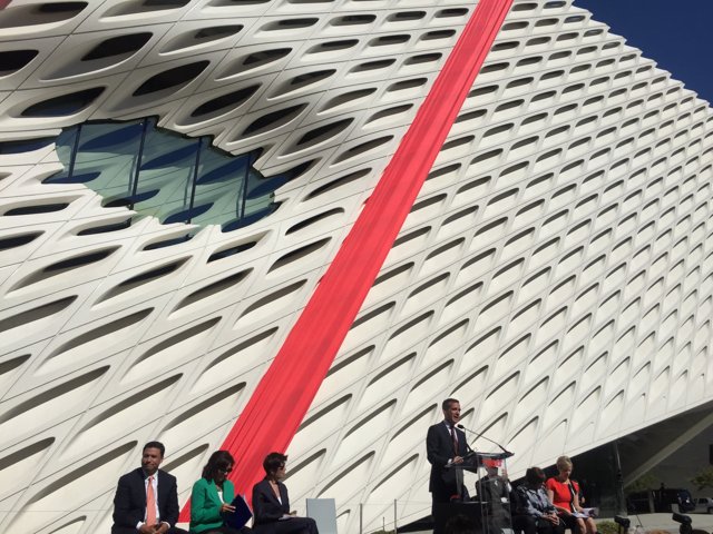 Opening Ceremony of The Broad Building