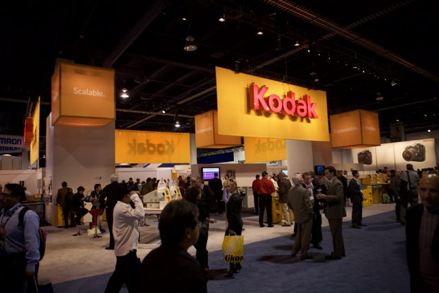 Kodak Booth at the 2012 Nikon Exhibition