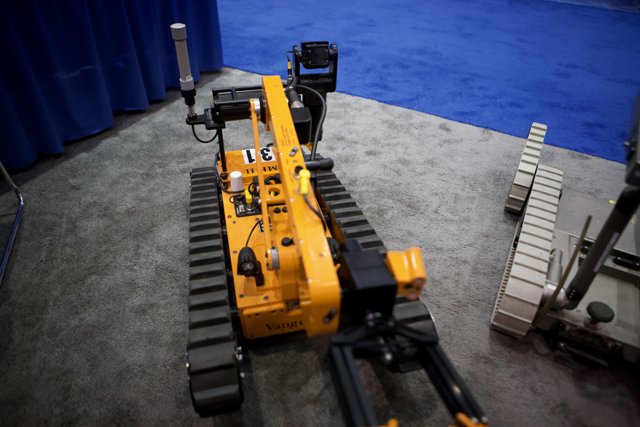 High-Tech Robot Takes Center Stage at Homeland Security Con