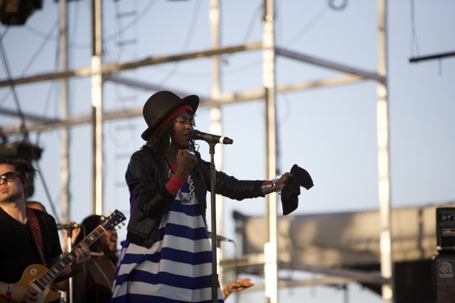 Stripes and Strings: The Singer's Coachella Performance