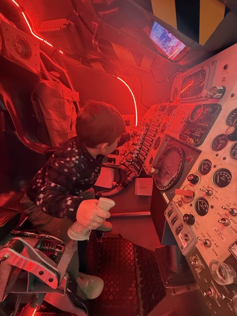 Young Aviator's Imagination Takes Flight