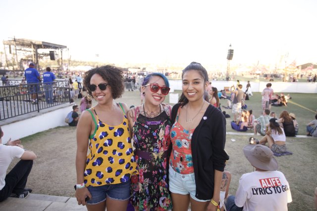 Three Women Rocking Coachella
