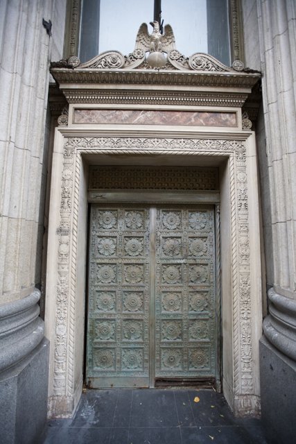 Welcoming Ornate Entrance