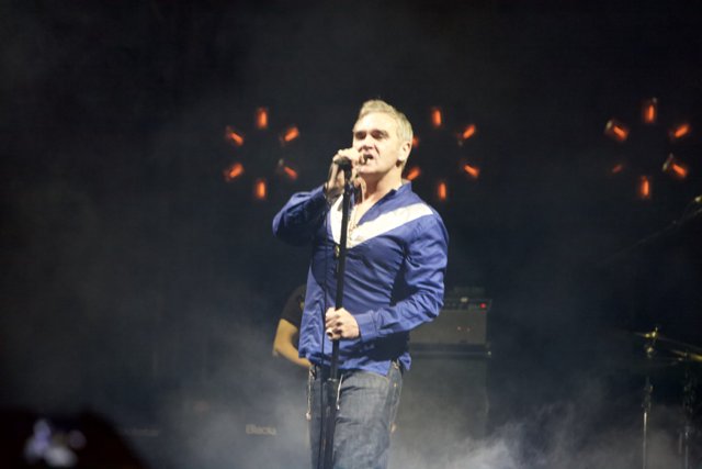 Morrissey rocks the stage