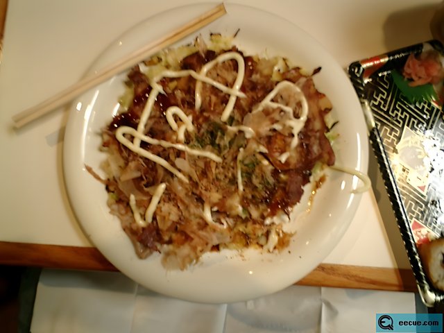 Noodle Dish with Chopsticks