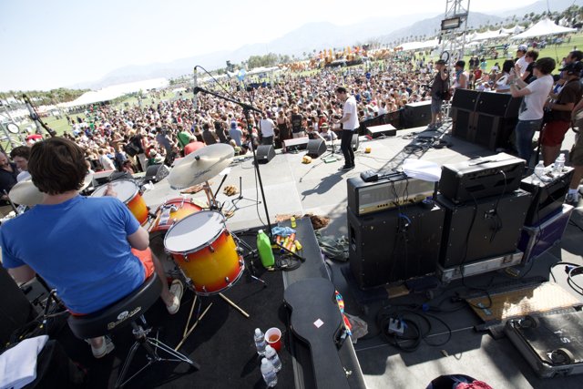 Crowd-Pleasing Drummer at Coachella