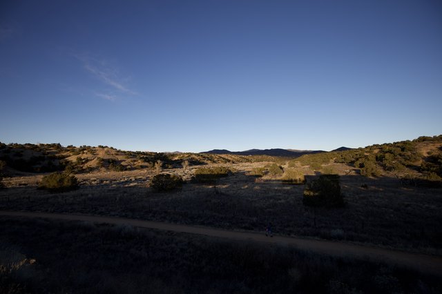 Twilight Desert Trail in New Mexico High Country
