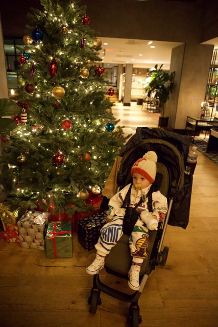Christmas Wonder: Baby's First Festive Season in Japan Town, 2023