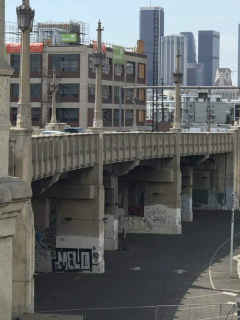 Urban Artistic Overpass