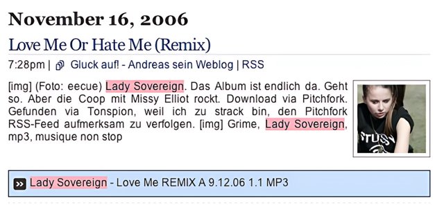 Love Me Hate Me Remix Webpage