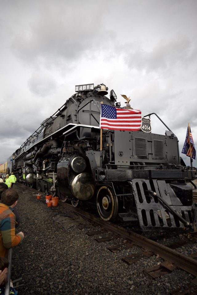 Union Pacific Big Boy 4014 Steam Locomotive Display