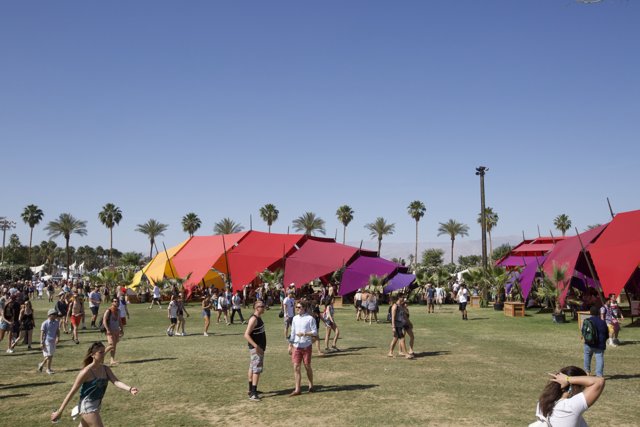 Colorful Tents and Summer Vibes at Coachella 2015